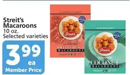 Vons Streit's Macaroons offer