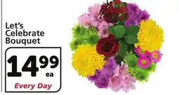 Vons Let's Celebrate Bouquet offer