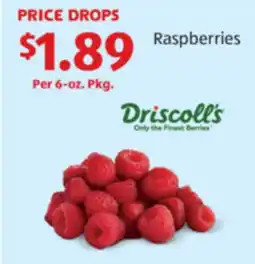 Aldi Driscoll's Raspberries offer