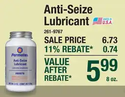 Menards Anti-Seize Lubricant offer