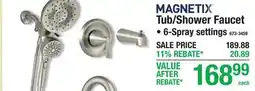 Menards Tub/Shower Faucet offer