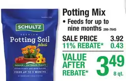 Menards Potting Mix offer
