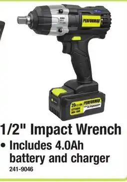Menards Performax 1/2 Impact Wrench offer