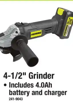 Menards PERFORMAX 4-1/2 Grinder offer