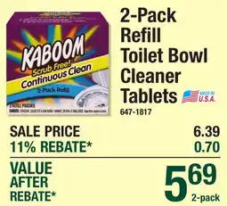 Menards 2-Pack Refill Toilet Bowl Cleaner Tablets offer