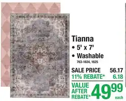Menards Tianna offer