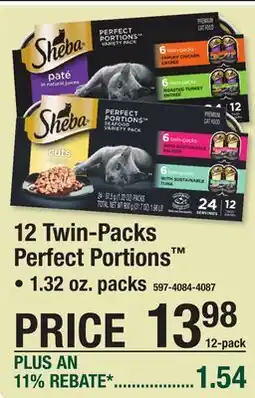 Menards 12 Twin-Packs Perfect Portions offer