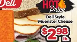 Torres Supermercado Deli Style Muenster Cheese offer