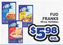 Torres Supermercado FUD FRANKS offer