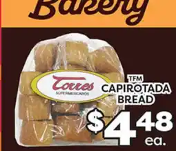 Torres Supermercado TORRES CAPIROTADA BREAD offer
