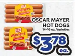 Torres Supermercado OSCAR MAYER HOT DOGS offer