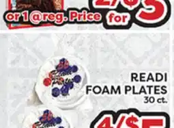 Torres Supermercado READI FOAM PLATES offer
