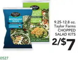 Pete's Fresh Market 9.25-12.8 oz. Taylor Farms CHOPPED SALAD KITS offer