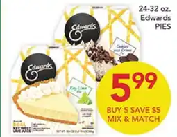 Pete's Fresh Market 24-32 oz. Edwards PIES offer
