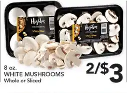 Pete's Fresh Market 8 oz. WHITE MUSHROOMS offer