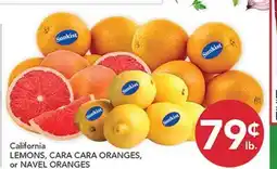 Pete's Fresh Market California LEMONS, CARA CARA ORANGES, or NAVEL ORANGES offer
