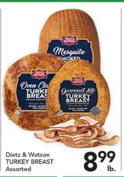 Pete's Fresh Market Dietz & Watson TURKEY BREAST offer