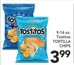 Pete's Fresh Market 9-14 oz. Tostitos TORTILLA CHIPS offer