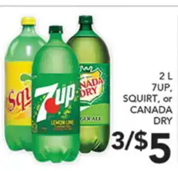 Pete's Fresh Market 2 L 7UP, SQUIRT, or CANADA DRY offer