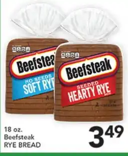 Pete's Fresh Market 18 oz. Beefsteak RYE BREAD offer
