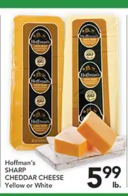 Pete's Fresh Market Hoffman's SHARP CHEDDAR CHEESE offer