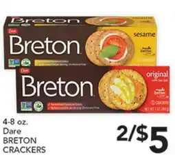 Pete's Fresh Market DARE BRETON CRACKERS offer