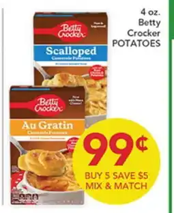 Pete's Fresh Market 4 oz. Betty Crocker POTATOES offer