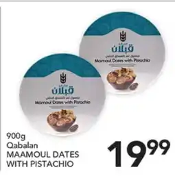 Pete's Fresh Market Qabalans MAAMOUL DATES WITH PISTACHIO offer