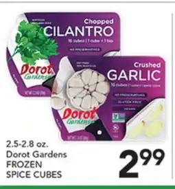 Pete's Fresh Market Dorot Gardens FROZEN SPICE CUBES offer