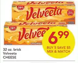 Pete's Fresh Market Velveeta CHEESE offer