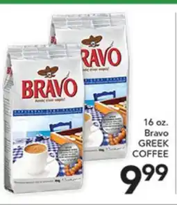 Pete's Fresh Market 16 oz. Bravo GREEK COFFEE offer