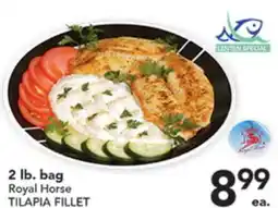 Pete's Fresh Market 2 lb. bag Royal Horse TILAPIA FILLET offer