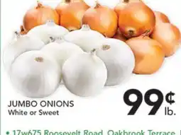 Pete's Fresh Market JUMBO ONIONS offer