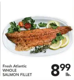 Pete's Fresh Market Fresh Atlantic WHOLE SALMON FILLET offer
