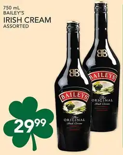 Pete's Fresh Market 750 mL BAILEY'S IRISH CREAM offer