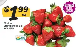 Winn Dixie Florida Strawberries offer
