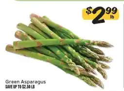 Winn Dixie Green Asparagus offer