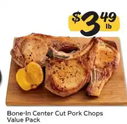 Winn Dixie Bone-In Center Cut Pork Chops Value Pack offer