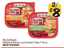 Winn Dixie Hillshire Farm Lunchmeat Tubs offer