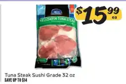 Winn Dixie Tuna Steak Sushi Grade 32 oz offer