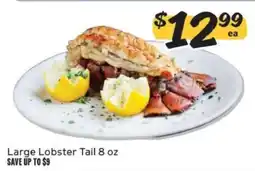 Winn Dixie Large Lobster Tail 8 oz offer