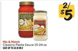 Winn Dixie Classico Pasta Sauce offer