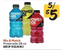 Winn Dixie POWERADE 28 oz offer