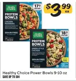Winn Dixie Healthy Choice Power Bowls offer