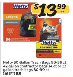 Winn Dixie Hefty Trash Bags offer