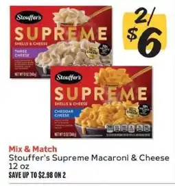 Winn Dixie Stouffer's Supreme Macaroni & Cheese offer