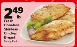 Save a Lot Fresh Boneless Skinless Chicken Breast offer