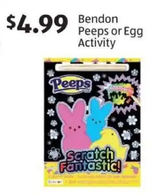 Bendon Peeps or Egg Activity