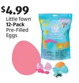 Aldi Little Town 12-Pack Pre-Filled Eggs offer