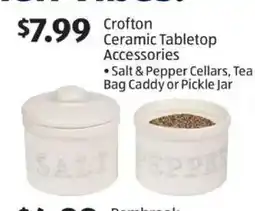 Aldi Crofton Ceramic Tabletop Accessories offer